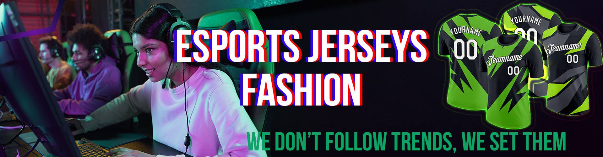 custom esports jerseys