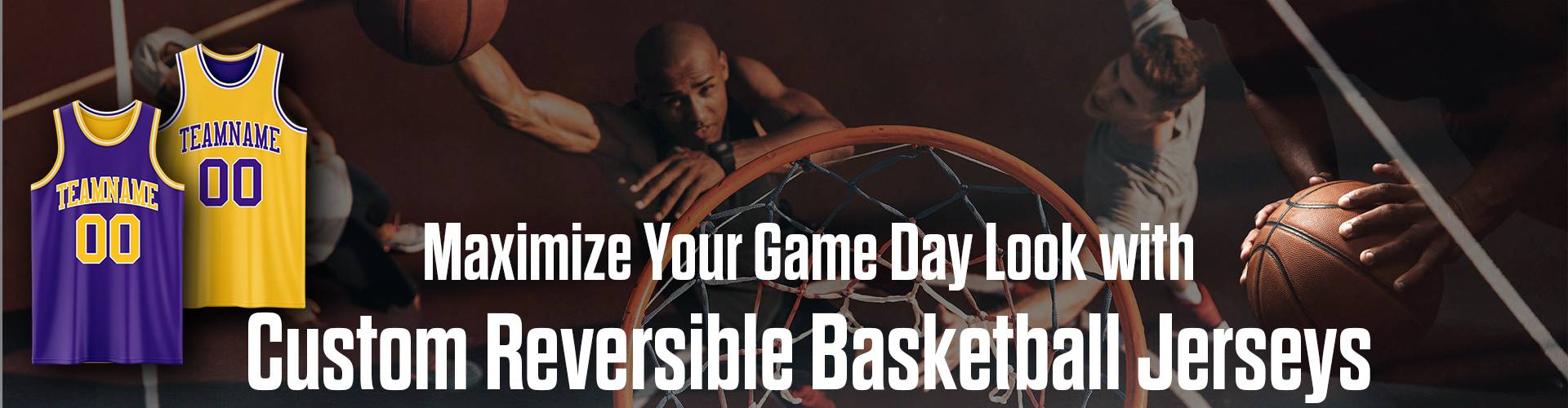 Maximize Your Game Day Look with Custom Reversible Basketball Jerseys