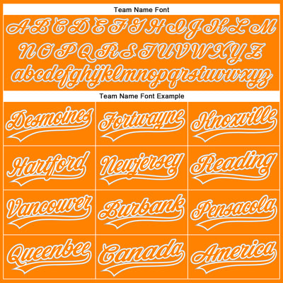 Custom Bay Orange White-Gray Authentic Baseball Jersey