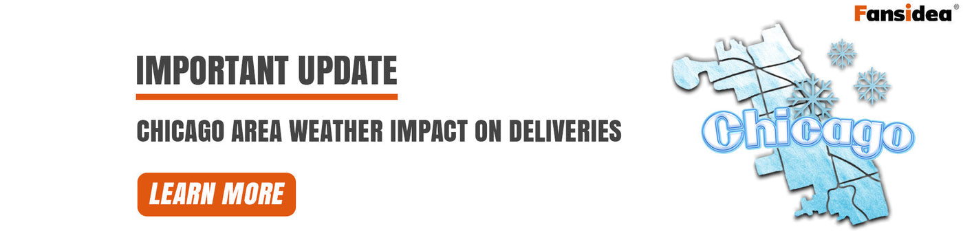 Important Update: Chicago Area Weather Impact on Deliveries