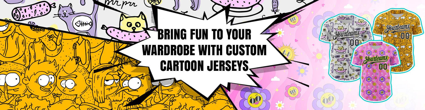 Bring Fun to Your Wardrobe with Custom Cartoon Jerseys
