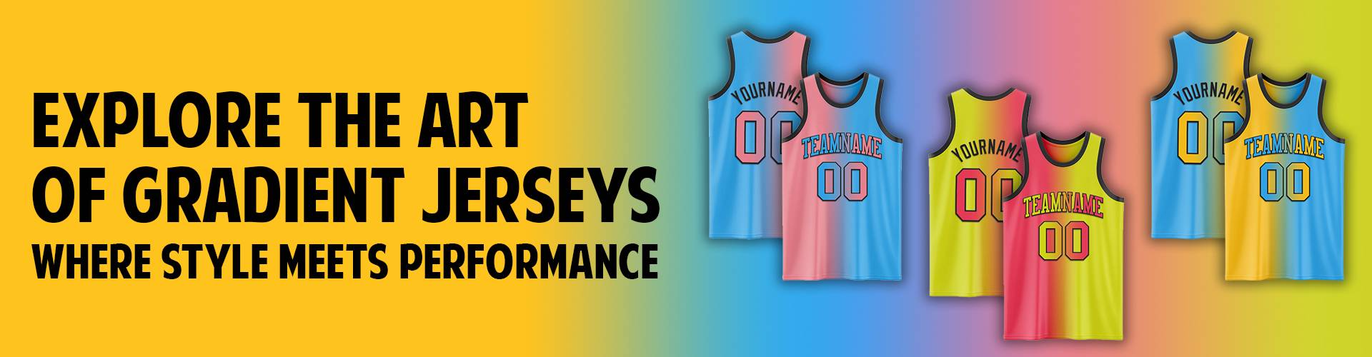 Explore the Art of Gradient Jerseys: Where Style Meets Performance