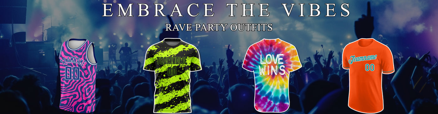 Embrace the Vibes: Rave Party Outfits and Fansidea Custom Jerseys