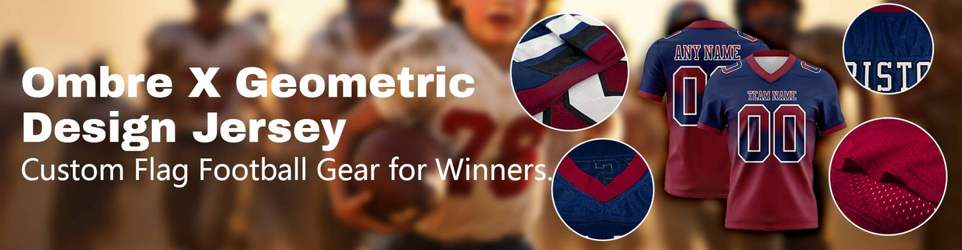 custom flag football jerseys