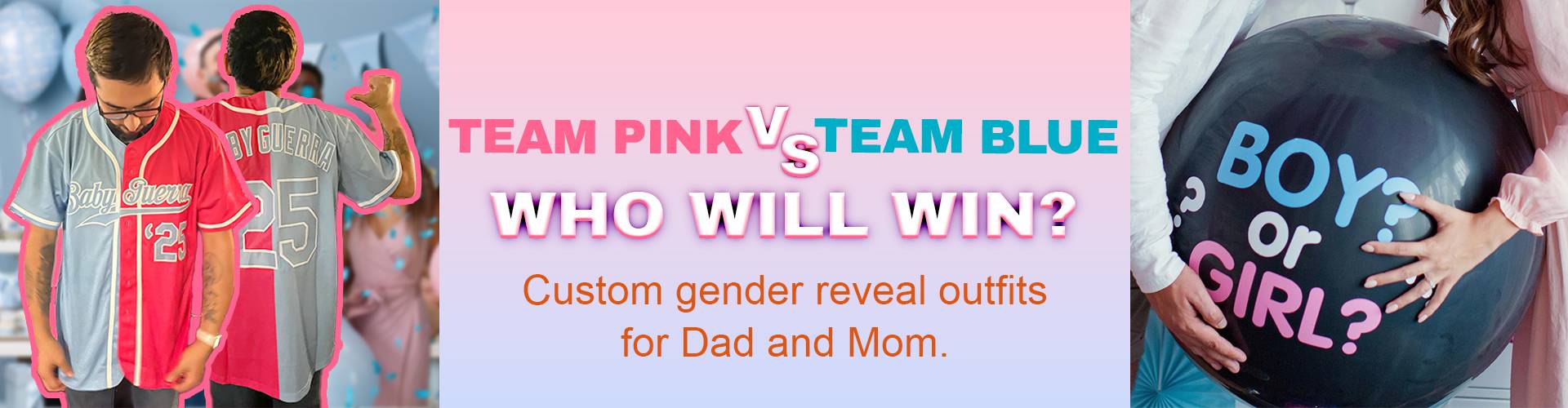 Custom Gender Reveal Party Outfits: Dress to Impress for the Big Reveal