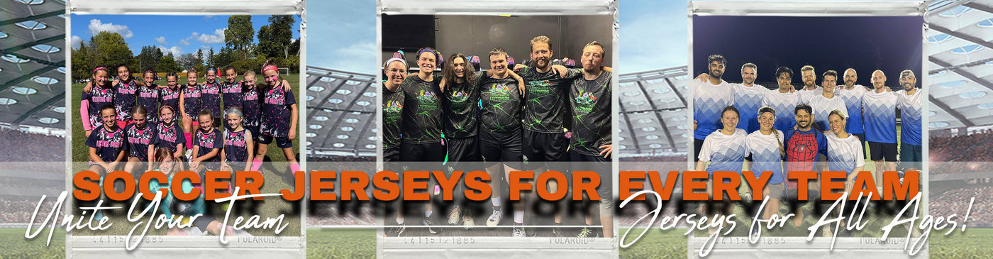 Jerseys for Every Team: Custom Soccer Kits for All Ages