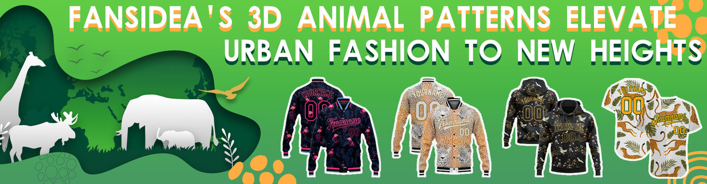 FansIdea's 3D Animal Patterns Elevate Urban Fashion to New Heights