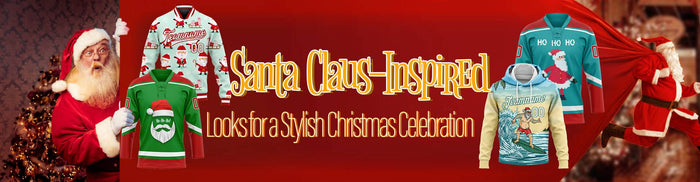 custom santa claus apparel