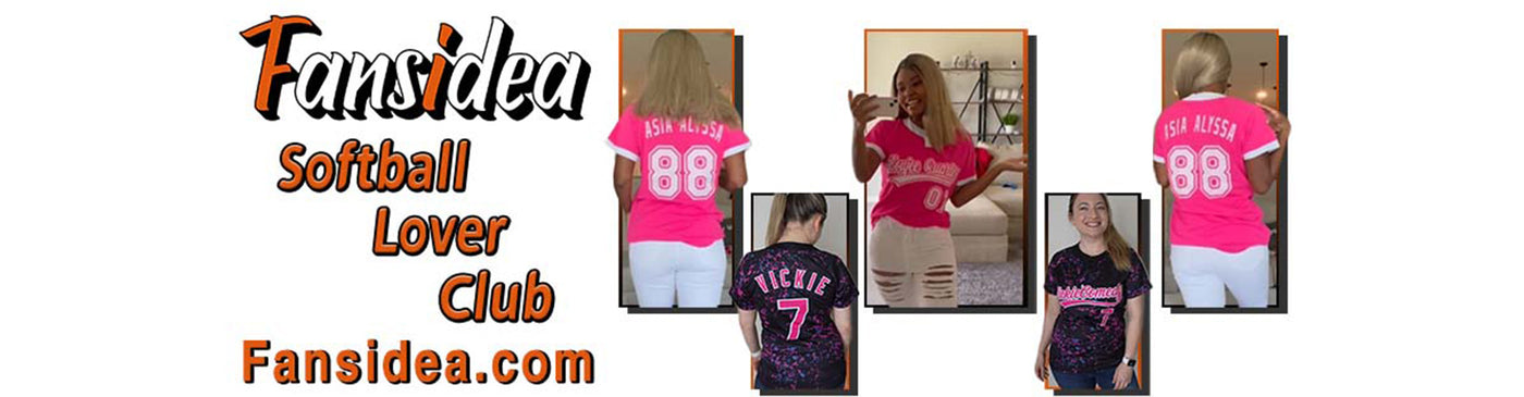 Join Fansidea Softball Lover Facebook Group and Show Your Team Spirit with Custom Softball Jerseys