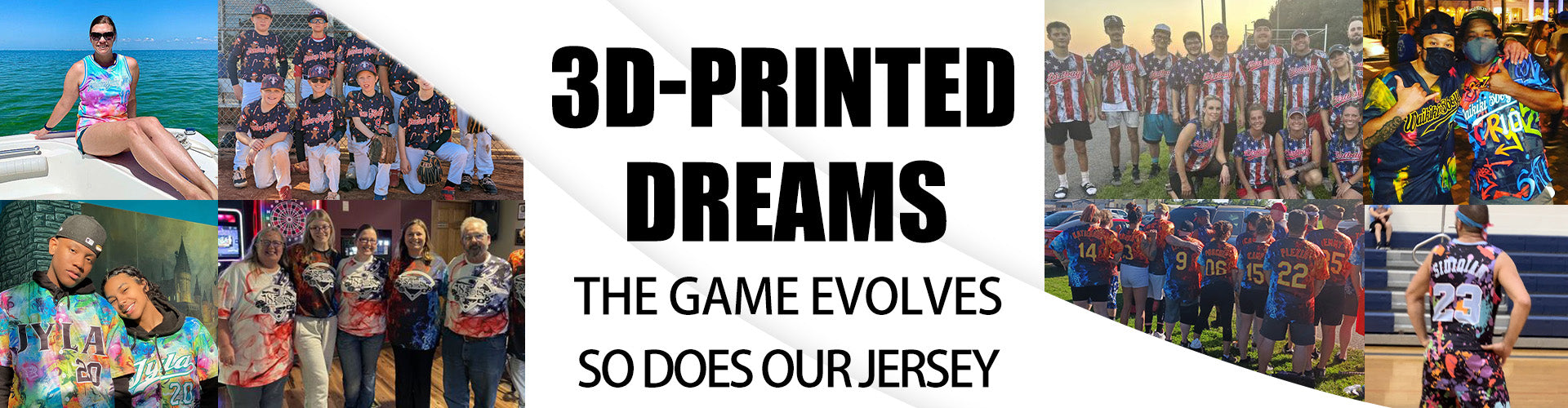 custom 3d printing jerseys