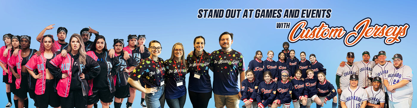 How to Stand Out at Games and Events with Custom Jerseys from Fansidea.com
