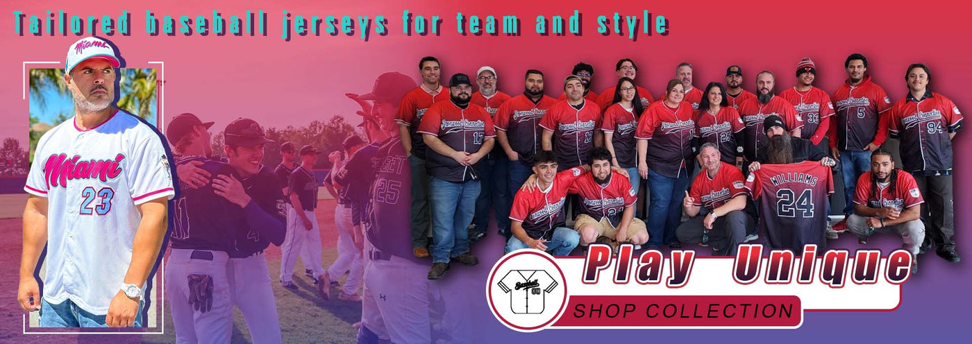 Custom baseball jersey