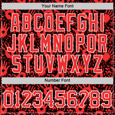 Custom Black Red-White 3D Halloween Horror Night Trick Treat Party Costume Ideas Sports Pullover Sweatshirt Hoodie