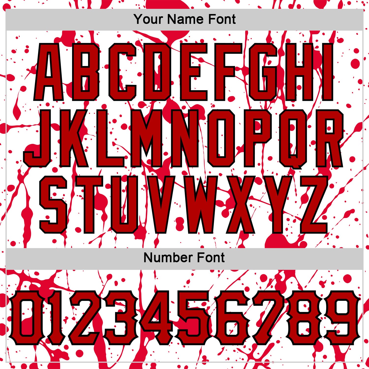 Custom White Red-Black 3D Halloween Skull Party Costume Ideas Sports Pullover Sweatshirt Hoodie