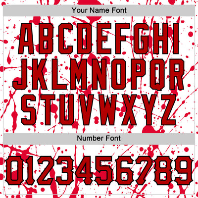 Custom White Red-Black 3D Halloween Skull Party Costume Ideas Sports Pullover Sweatshirt Hoodie