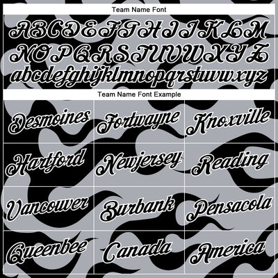 Custom Stitched Gray Black-White 3D Pattern Design Sportswear Pullover Sweatshirt Hoodie