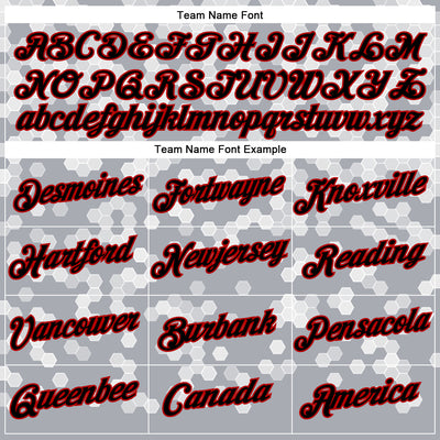 Custom Stitched Gray Black-Red 3D Pattern Design Sportswear Pullover Sweatshirt Hoodie