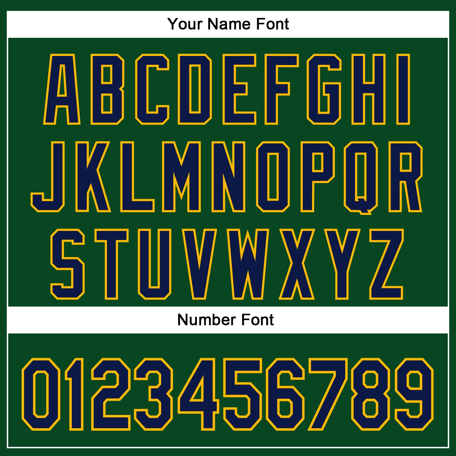 Custom Stitched Green Navy-Gold 3D Pattern Design Sportswear Pullover Sweatshirt Hoodie