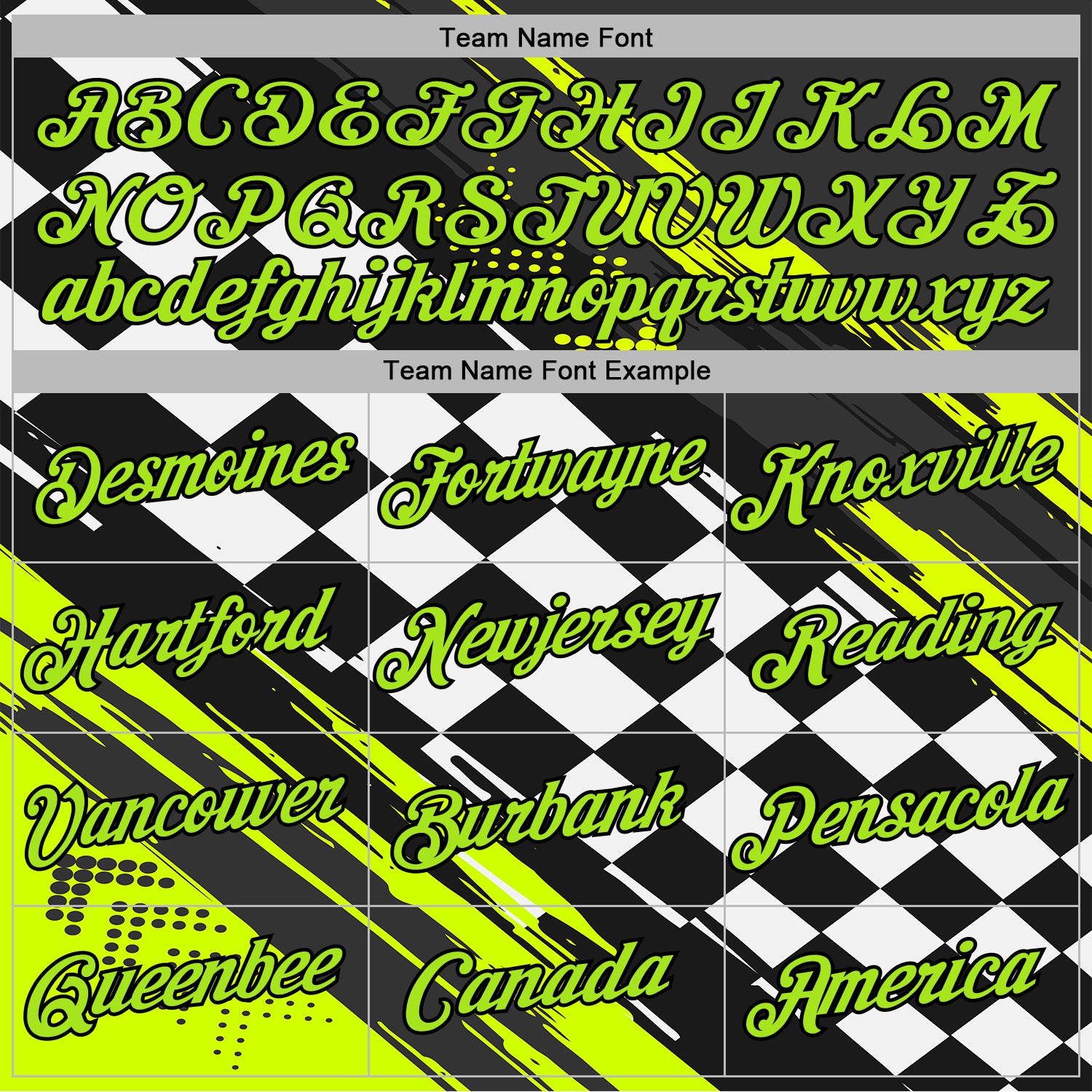 Custom Black Neon Green-White 3D Pattern Design Formula Auto Car Racing Motorsport Sports Pullover Sweatshirt Hoodie