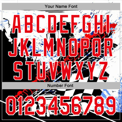 Custom Black Fire Red-White 3D Pattern Design Formula Auto Car Racing Motorsport Sports Pullover Sweatshirt Hoodie