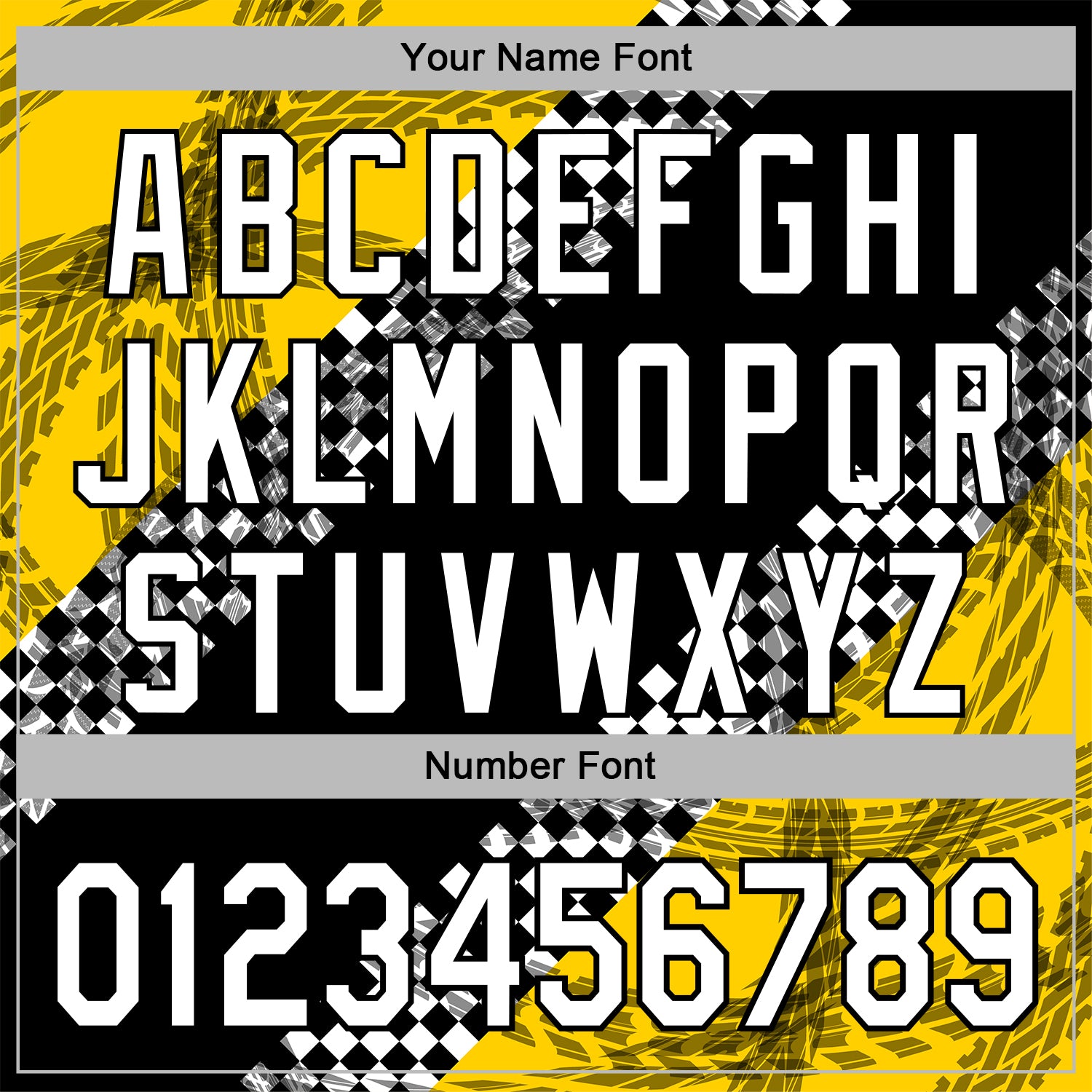 Custom Black White-Yellow 3D Pattern Design Formula Auto Car Racing Motorsport Sports Pullover Sweatshirt Hoodie