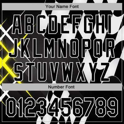 Custom Black White 3D Pattern Design Formula Auto Car Racing Motorsport Sports Pullover Sweatshirt Hoodie