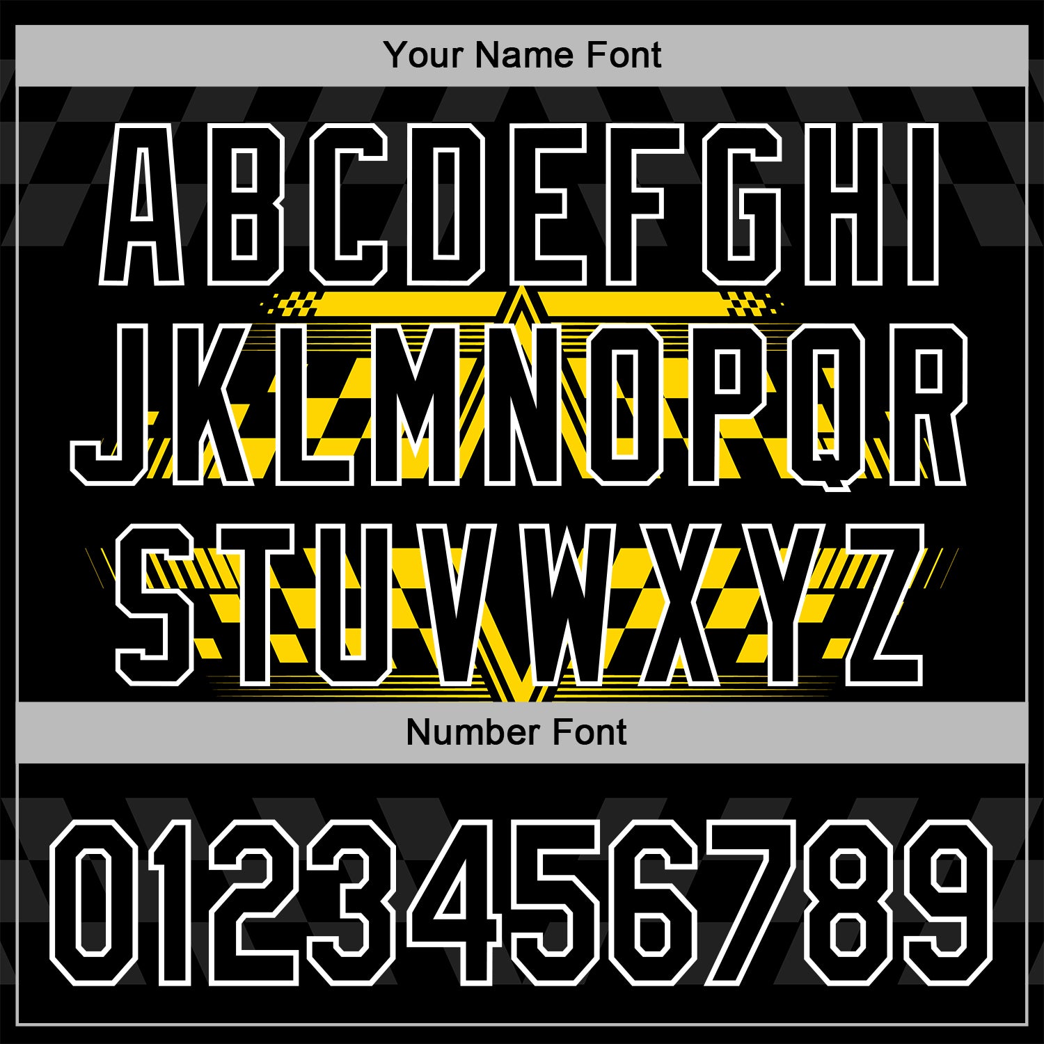 Custom Black Yellow-White 3D Pattern Design Formula Auto Car Racing Motorsport Sports Pullover Sweatshirt Hoodie