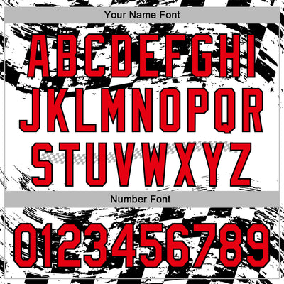 Custom White Fire Red-Black 3D Pattern Design Formula Auto Car Racing Motorsport Sports Pullover Sweatshirt Hoodie