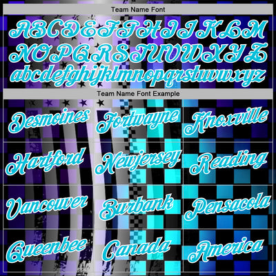 Custom Black Lakes Blue Purple-White 3D Pattern Design Formula Auto Car Racing Motorsport Sports Pullover Sweatshirt Hoodie