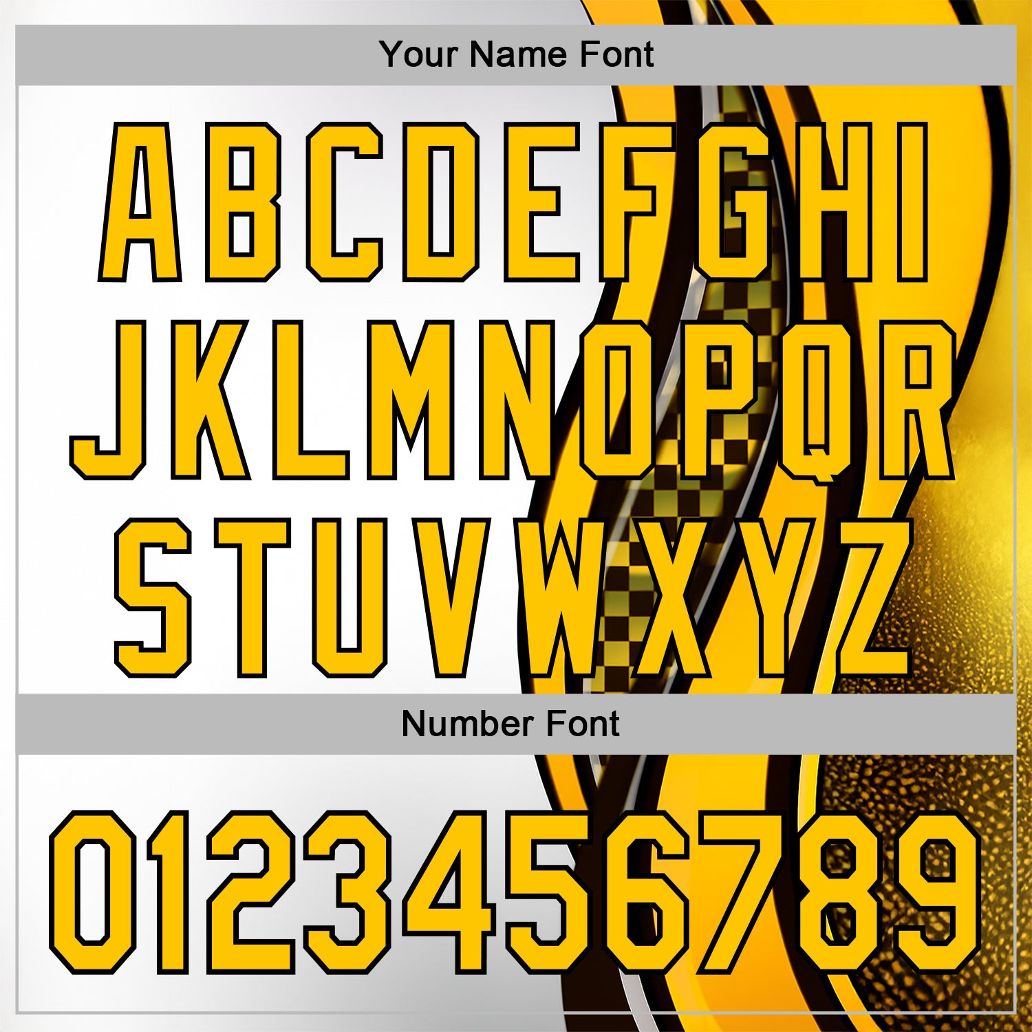 Custom White Yellow-Black 3D Pattern Design Formula Auto Car Racing Motorsport Sports Pullover Sweatshirt Hoodie