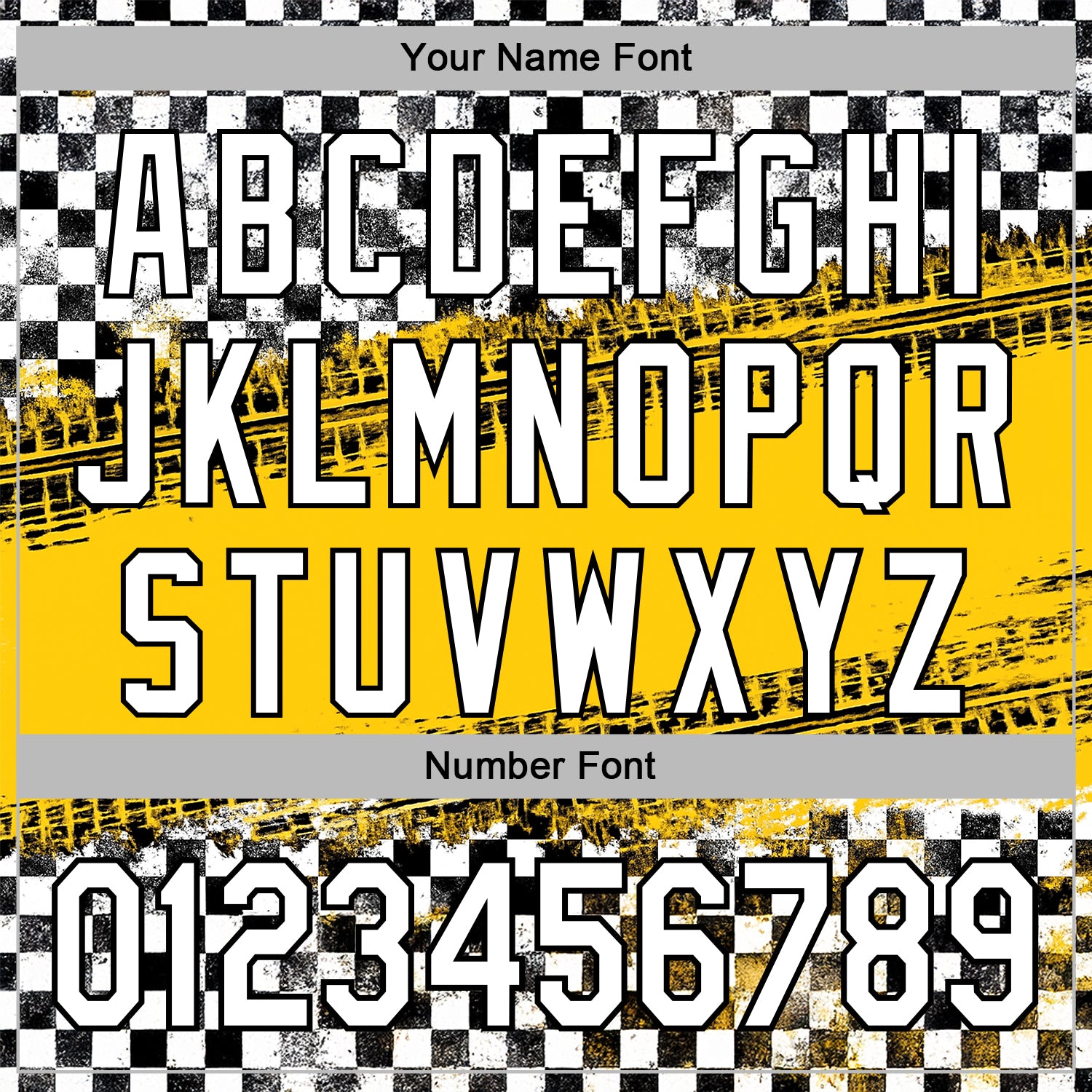 Custom Black White-Yellow 3D Pattern Design Formula Auto Car Racing Motorsport Sports Pullover Sweatshirt Hoodie