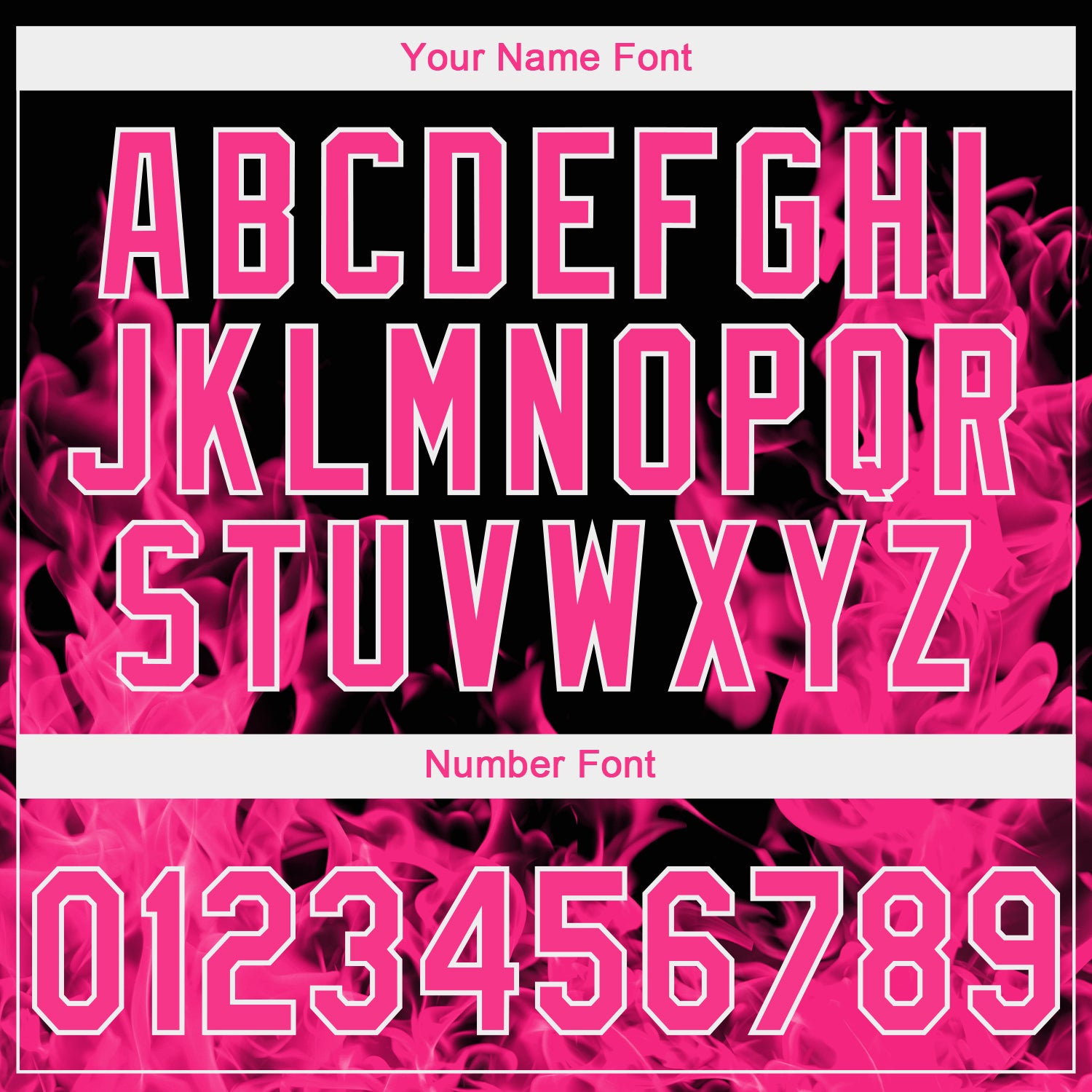 Custom Stitched Black Hot Pink-White 3D Pattern Design Flame Sports Pullover Sweatshirt Hoodie