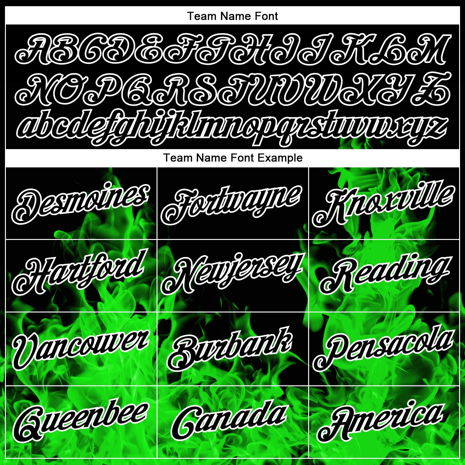 Custom Stitched Black Green-White 3D Pattern Design Flame Sports Pullover Sweatshirt Hoodie