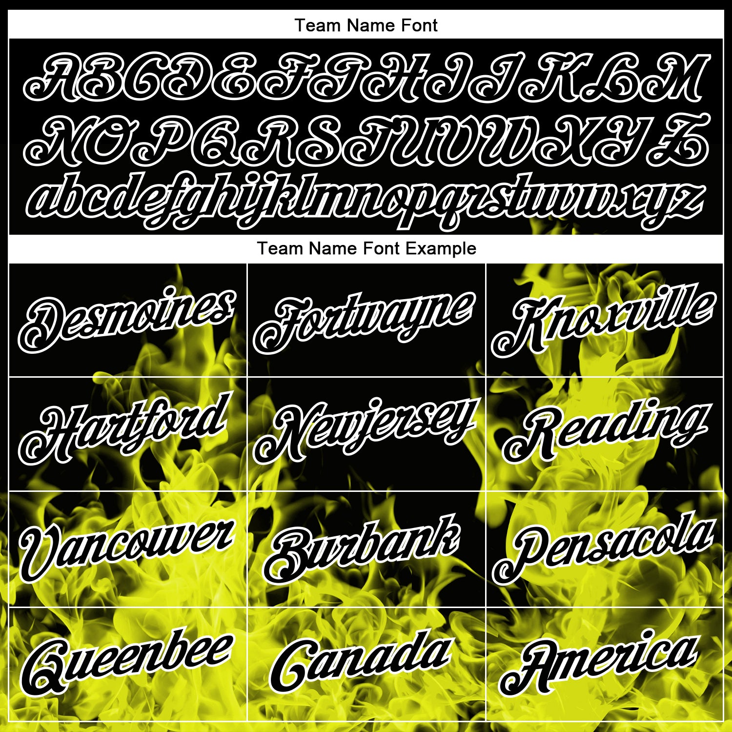 Custom Stitched Black Yellow-White 3D Pattern Design Flame Sports Pullover Sweatshirt Hoodie