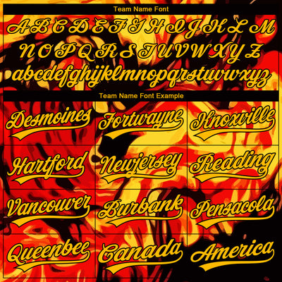 Custom Stitched Black Gold-Red 3D Pattern Design Flame Sports Pullover Sweatshirt Hoodie