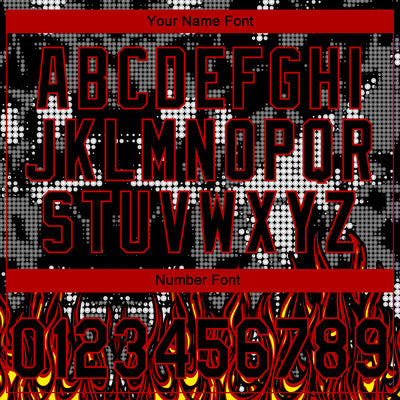 Custom Stitched Black Yellow Red-White 3D Pattern Design Flame Sports Pullover Sweatshirt Hoodie