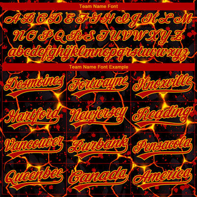 Custom Stitched Black Red-Yellow 3D Pattern Design Flame Sports Pullover Sweatshirt Hoodie