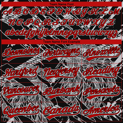 Custom Stitched Black Red Gray-White 3D Pattern Design Animal Eagle Sports Pullover Sweatshirt Hoodie