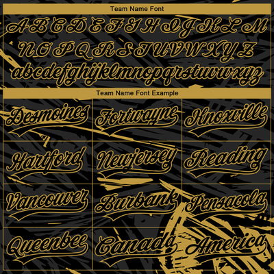 Custom Stitched Black Gray-Old Gold 3D Pattern Design Animal Lion Sports Pullover Sweatshirt Hoodie