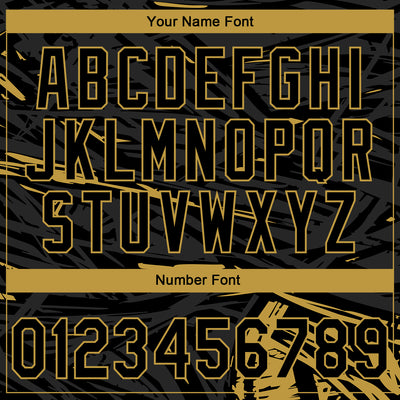 Custom Stitched Black Gray-Old Gold 3D Pattern Design Animal Lion Sports Pullover Sweatshirt Hoodie