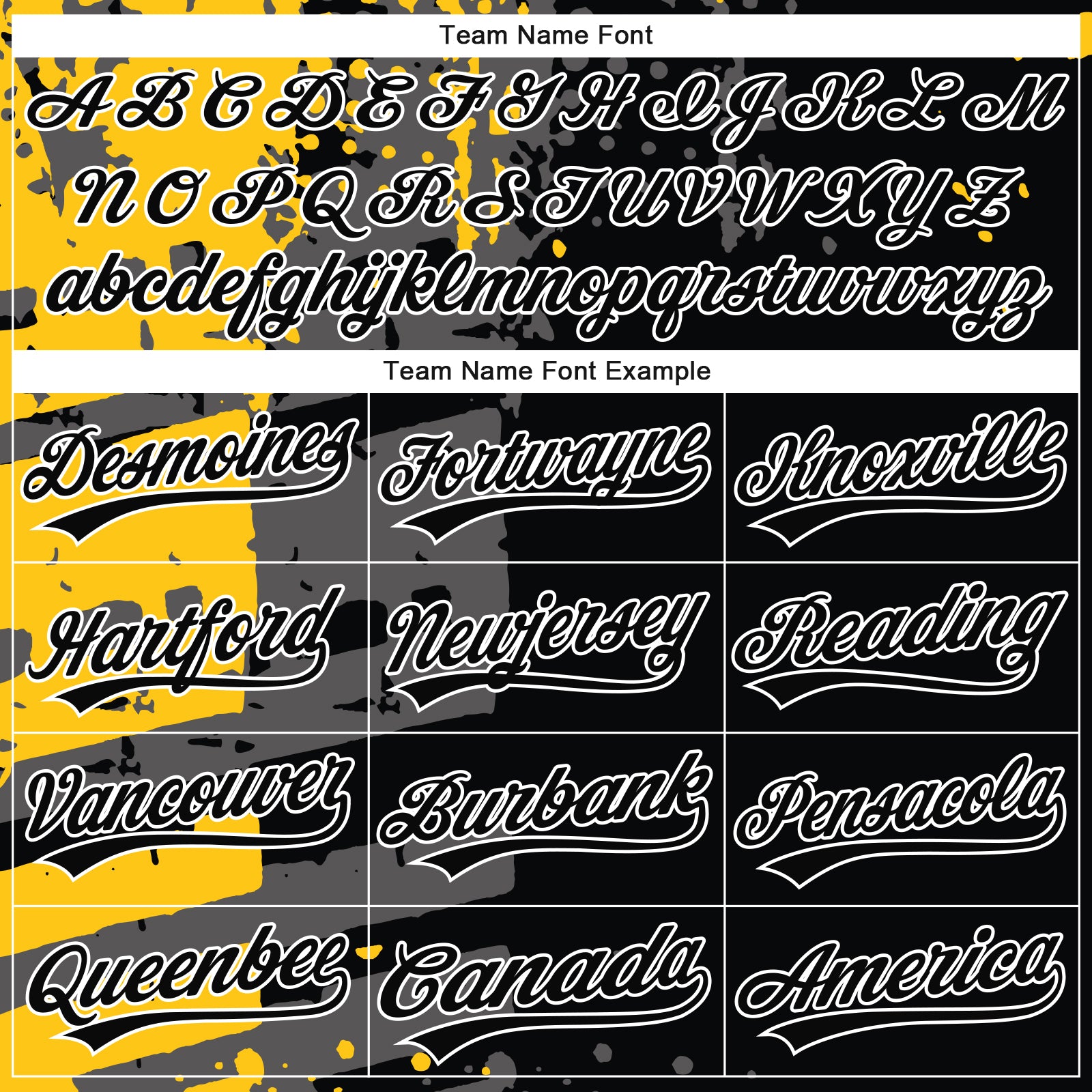 Custom Stitched Black Yellow Gray-White 3D Pattern Design Splash Sports Pullover Sweatshirt Hoodie