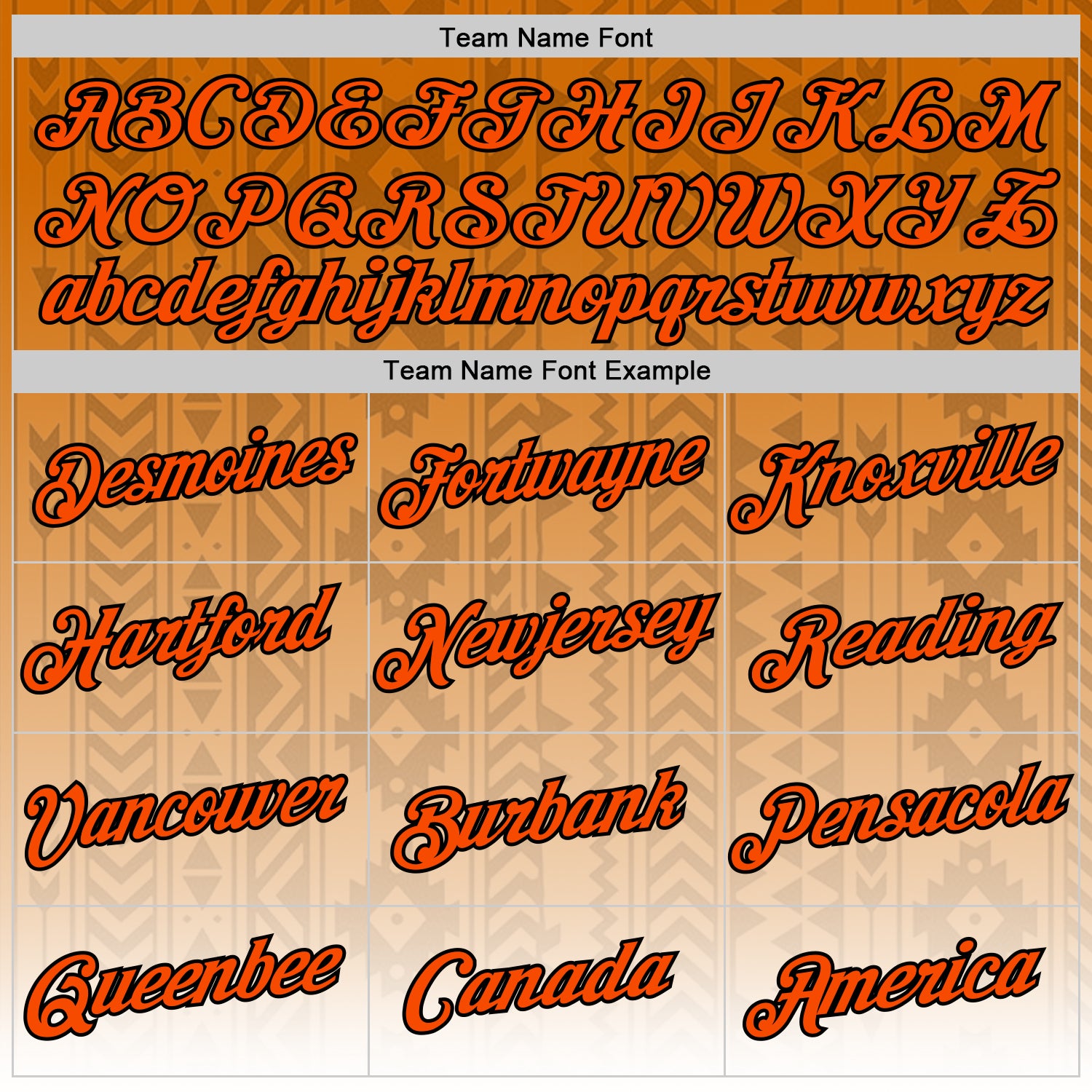 Custom Orange White-Black 3D Pattern Design Ethnic Tribal Sportswear Pullover Sweatshirt Hoodie
