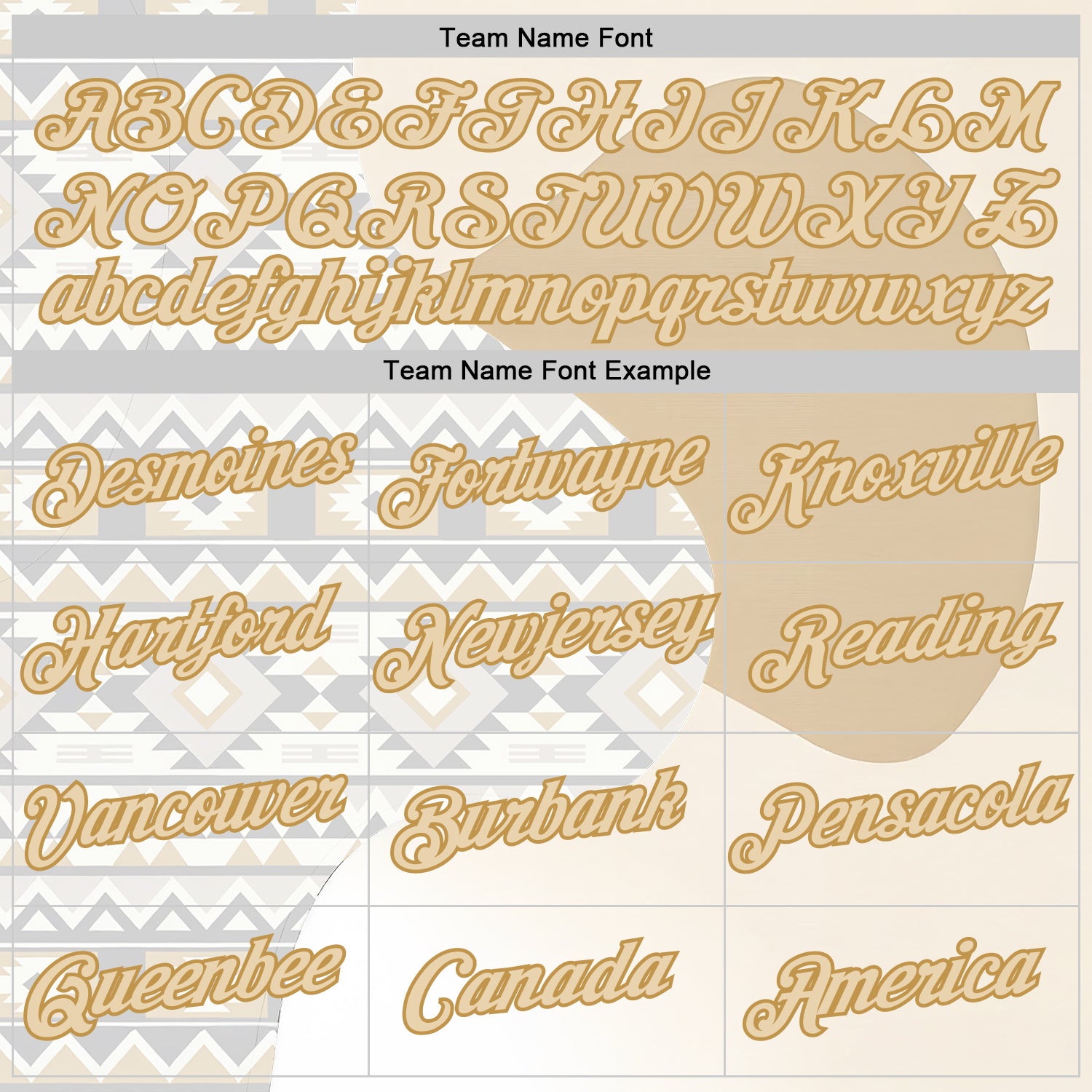 Custom Cream City Cream White-Old Gold 3D Pattern Design Ethnic Tribal Sportswear Pullover Sweatshirt Hoodie