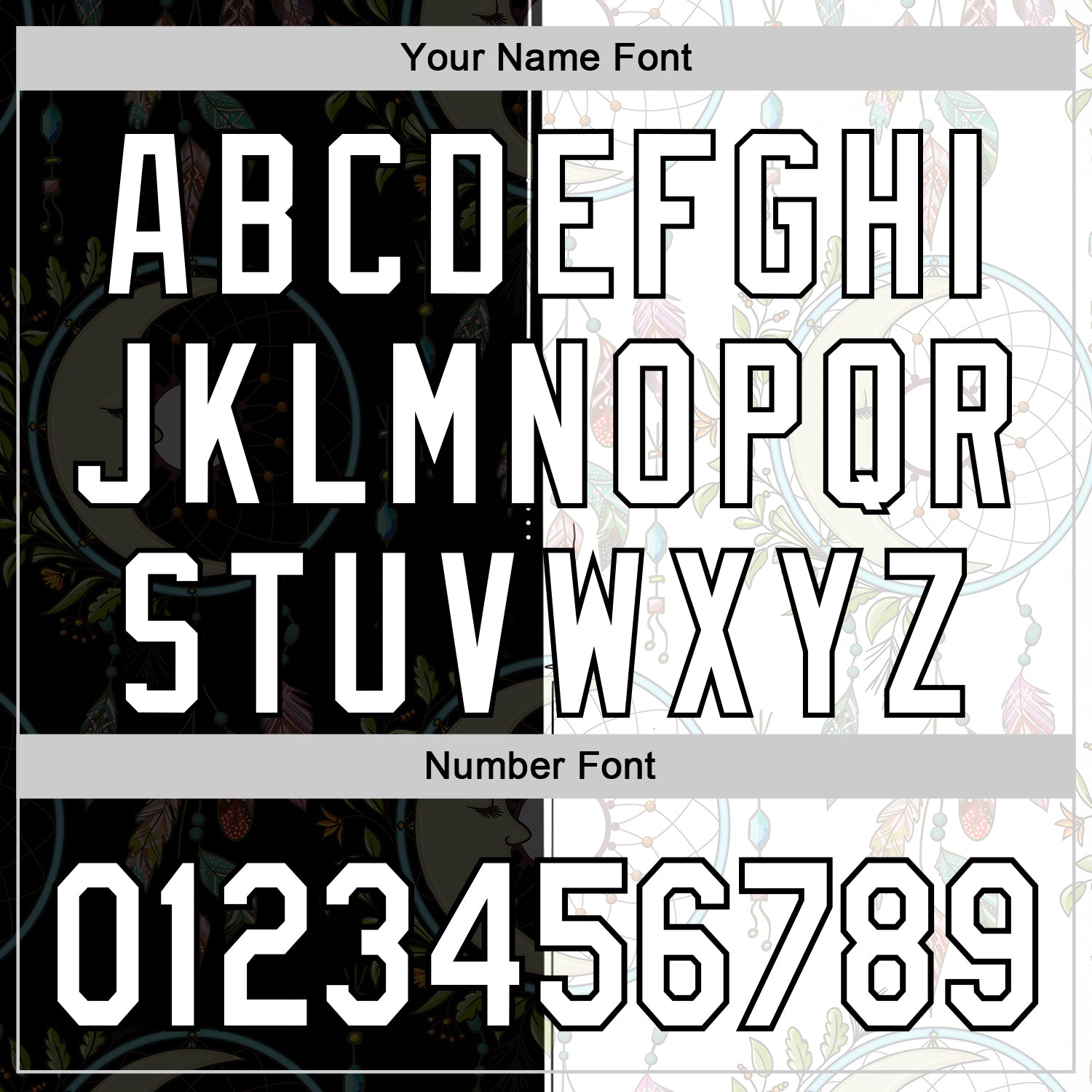 Custom White Black 3D Pattern Design Dreamcatcher Tribal Sportswear Pullover Sweatshirt Hoodie