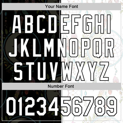 Custom White Black 3D Pattern Design Dreamcatcher Tribal Sportswear Pullover Sweatshirt Hoodie