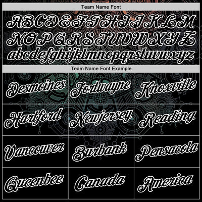 Custom Black White 3D Pattern Design Ethnic Tribal Sportswear Pullover Sweatshirt Hoodie