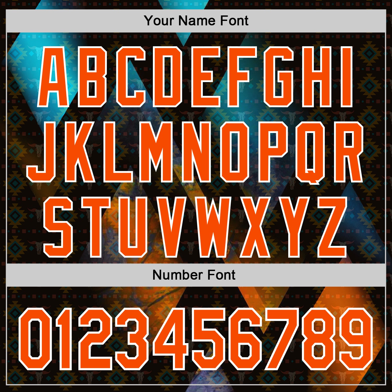 Custom Black Orange-White 3D Pattern Design Ethnic Tribal Sportswear Pullover Sweatshirt Hoodie