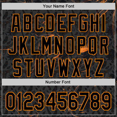 Custom Black Bay Orange 3D Pattern Design Ethnic Tribal Sportswear Pullover Sweatshirt Hoodie