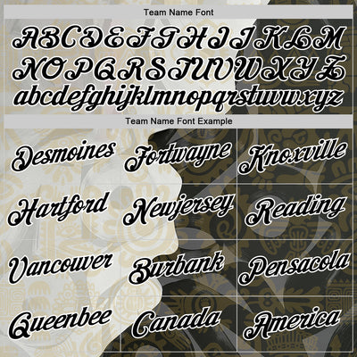 Custom Black Cream-White 3D Pattern Design Ethnic Tribal Sportswear Pullover Sweatshirt Hoodie