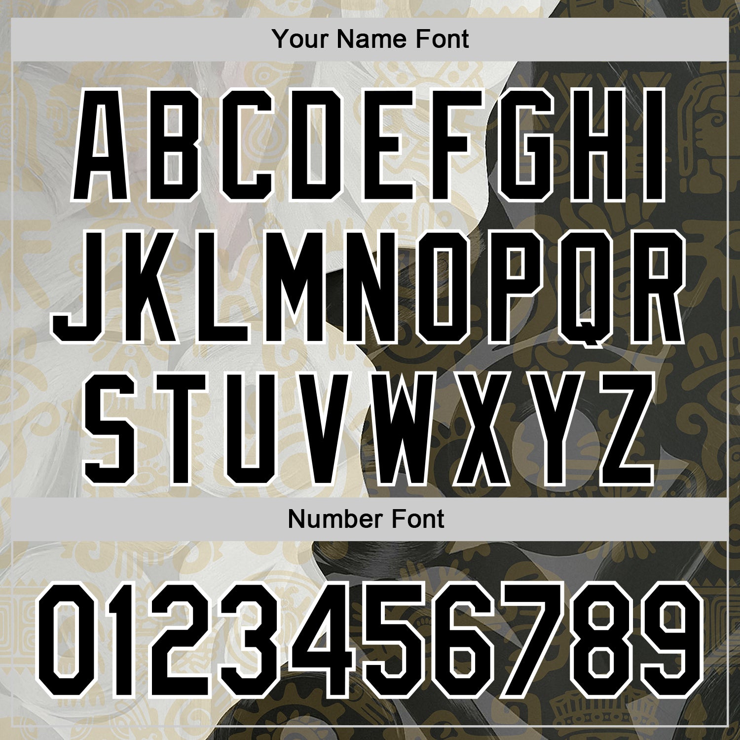 Custom Black Cream-White 3D Pattern Design Ethnic Tribal Sportswear Pullover Sweatshirt Hoodie